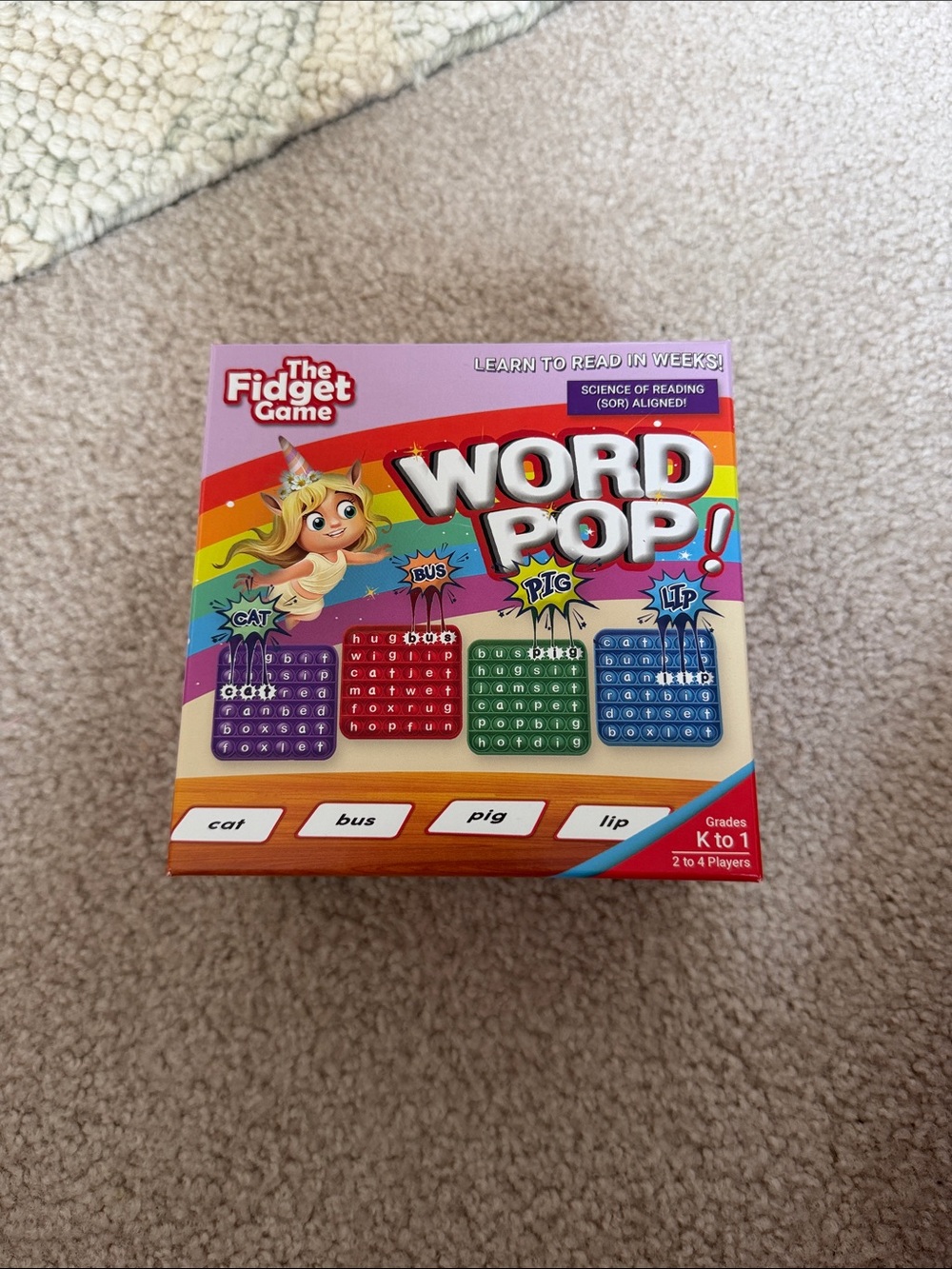 The Fidget Game • Word Pop!